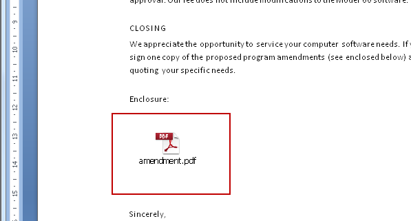 How To Attach A PDF File To Microsoft Word Documents
